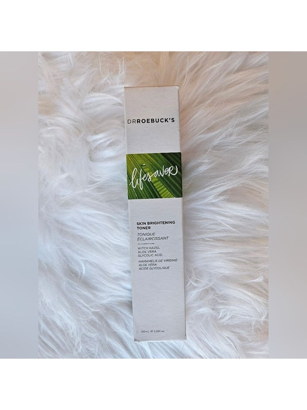 Dr. Roebuck's Lifesaver Skin Brightening Toner Glycolic, 100 ml Brand New in Box